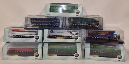 Group of boxed die cast haulage sets to include examples by Oxford (9).