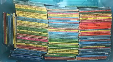 Large tray of various vintage Ladybird Books