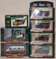 Corgi Eddie Stobart boxed die cast group to include 61203 x 4 07402, 56702 and 58112 (7).