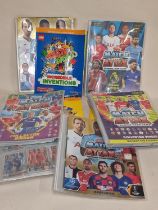 Collection of trading cards to include Match Attax and Lego.