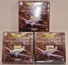 Corgi Classics "The Aviation Archive" collection of boxed die cast airplane models (3).