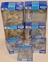 Armour Collection of 1:100 die cast airplanes as new boxed (7).