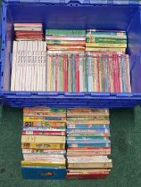 Large box of children's literature to include Walt Disney and Enid Blyton examples.