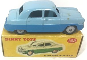 162 Ford Zephyr Saloon from Dinky Toy Collection. This car and box found here in good condition