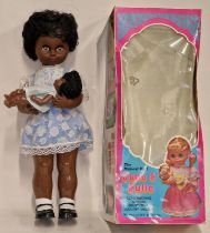 Vintage June & Julie "The Musical Doll" in good working order with original (tatty) box.