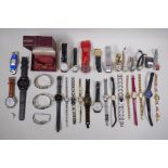 A quantity of assorted costume watches