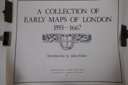 A collection of early maps of London, 1553-1667, with an introduction by John Fisher, published