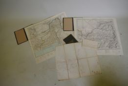 A quantity of maps, early C20th Afghanistan, published under the direction of Col. S.G. Burrard,