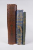 Three editions of The Natural History of Selborne, by Gilbert White, the 1875 edition illustrated by