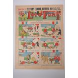 Four early C20th vintage British comic strips Lot-O-Fun, 1914, Picture Fun, 1914, Comic Life, 1915