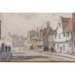 J. Fletcher Watson, Ber Street, Norwich, watercolour signed and dated, 1951, 22 x 16cm