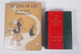 My Line of Life, illustrated and written by W. Heath Robinson, published by Blackie & Son Ltd, 1938,