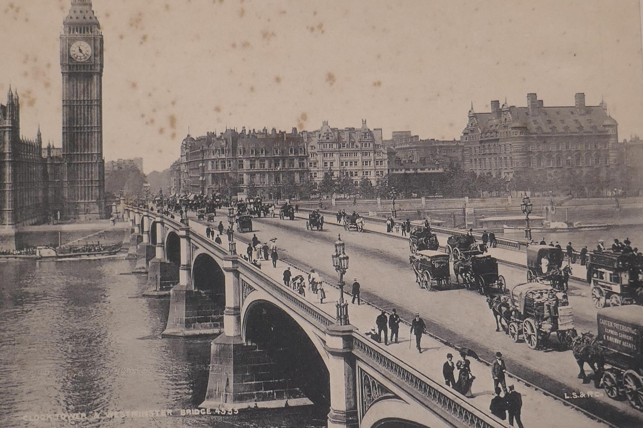 Eight vintage photographs of London by the London Stereoscopic and Photographic Company, including - Image 3 of 9