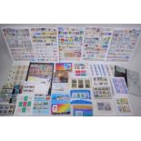 A large quantity of Mint World Stamps including Iraq, Venezuela, New Zealand, Ascension Island,