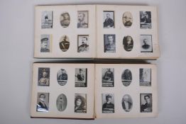Two late C19th/early C20th Ogden's photo albums complete with Ogden's Guinea Gold cigarette cards