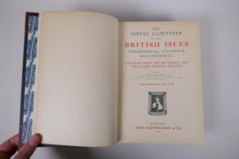 The Survey Gazetteer of the British Isles, Topographical, Statistical and Commercial, complied