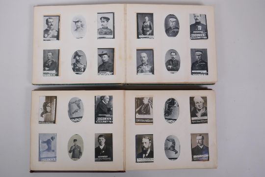 Two late C19th/early C20th Ogden's photo albums complete with Ogden's Guinea Gold cigarette cards - Image 3 of 8