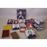 Stelios Galatopoulos, collection of books by the author on Maria Callas, and other volumes on the