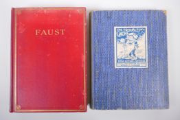 Faust by Johann Wolfgang Von Goethe, translated by Abraham Hayward with illustrations by Willy