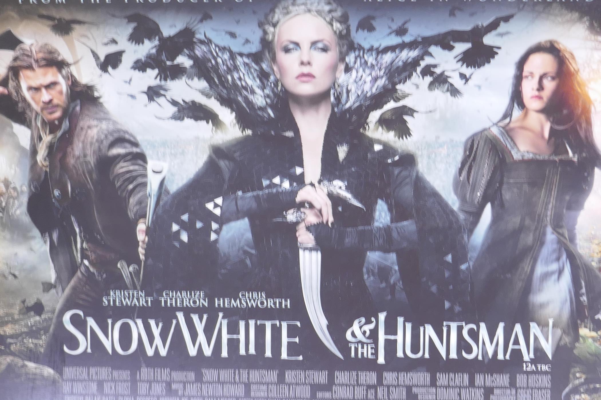 Six card backed Quad movie posters including The Assassinations of Jessie James, Snow White and - Image 3 of 9
