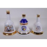 A Bell's Extra Special Old Scotch Whisky (8 year) porcelain 75ml bell, commemorating the Queen's
