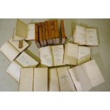 Chateaubriand, 17 volumes, Discours Historiques, 1831, Paris, published Lefevre, Les Martyrs, and