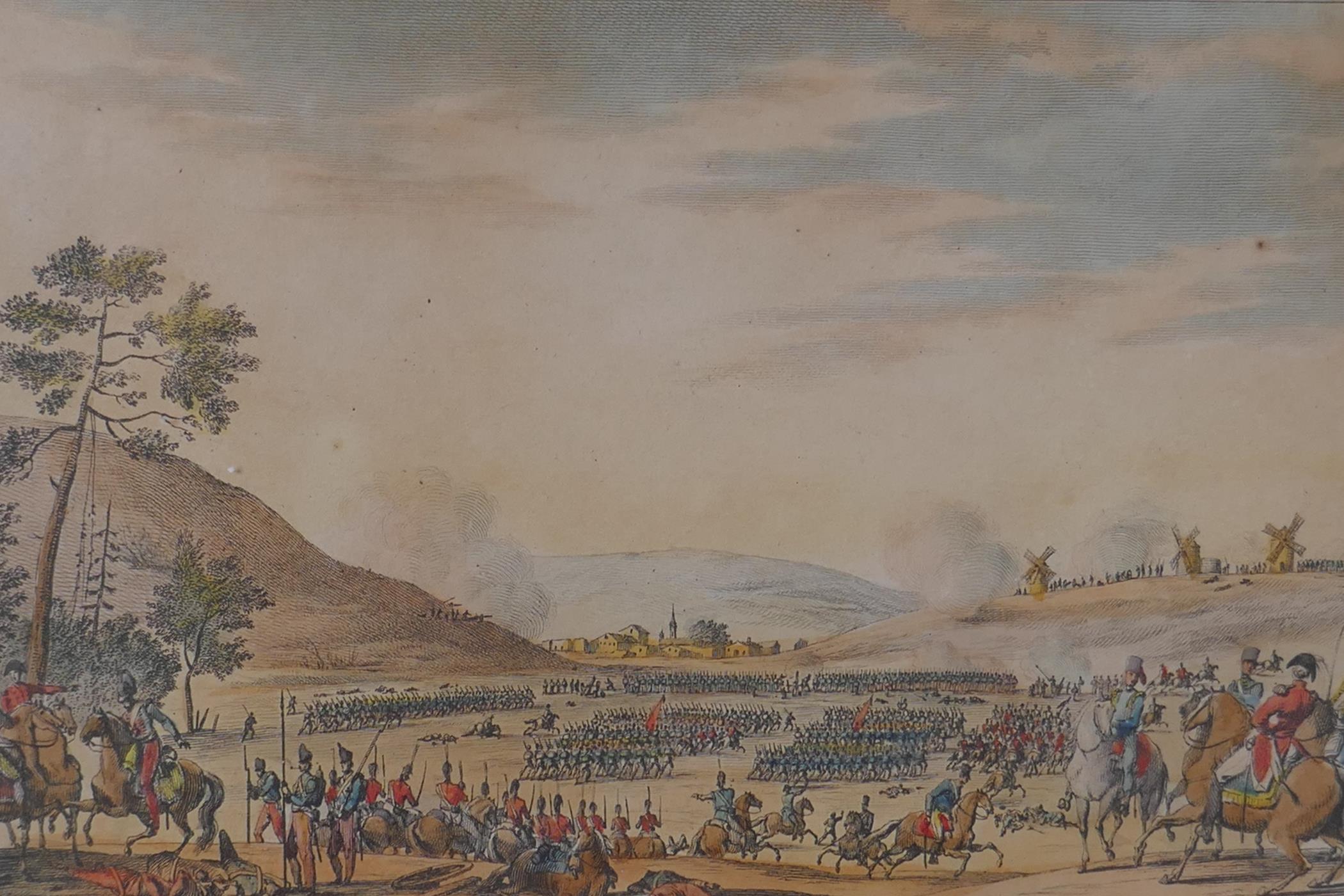 After Jean Duplessis-Bertaux (French, 1747-1818), Battle of Roleia 1808, and Battle of Toulouse - Image 3 of 6