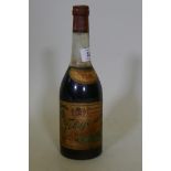 A 750ml bottle of Tokaj-Hegyalja 1932 Hungarian wine, 5 puttonos, very sweet, Zimmermann Lipot es