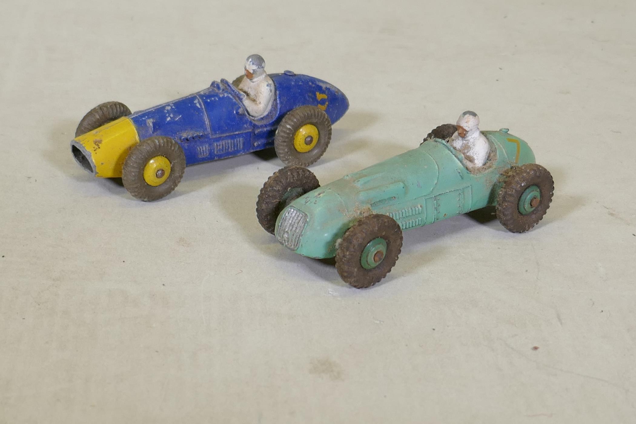 Dinky Toys, 23H Ferrari and 23J H.W.M racing cars