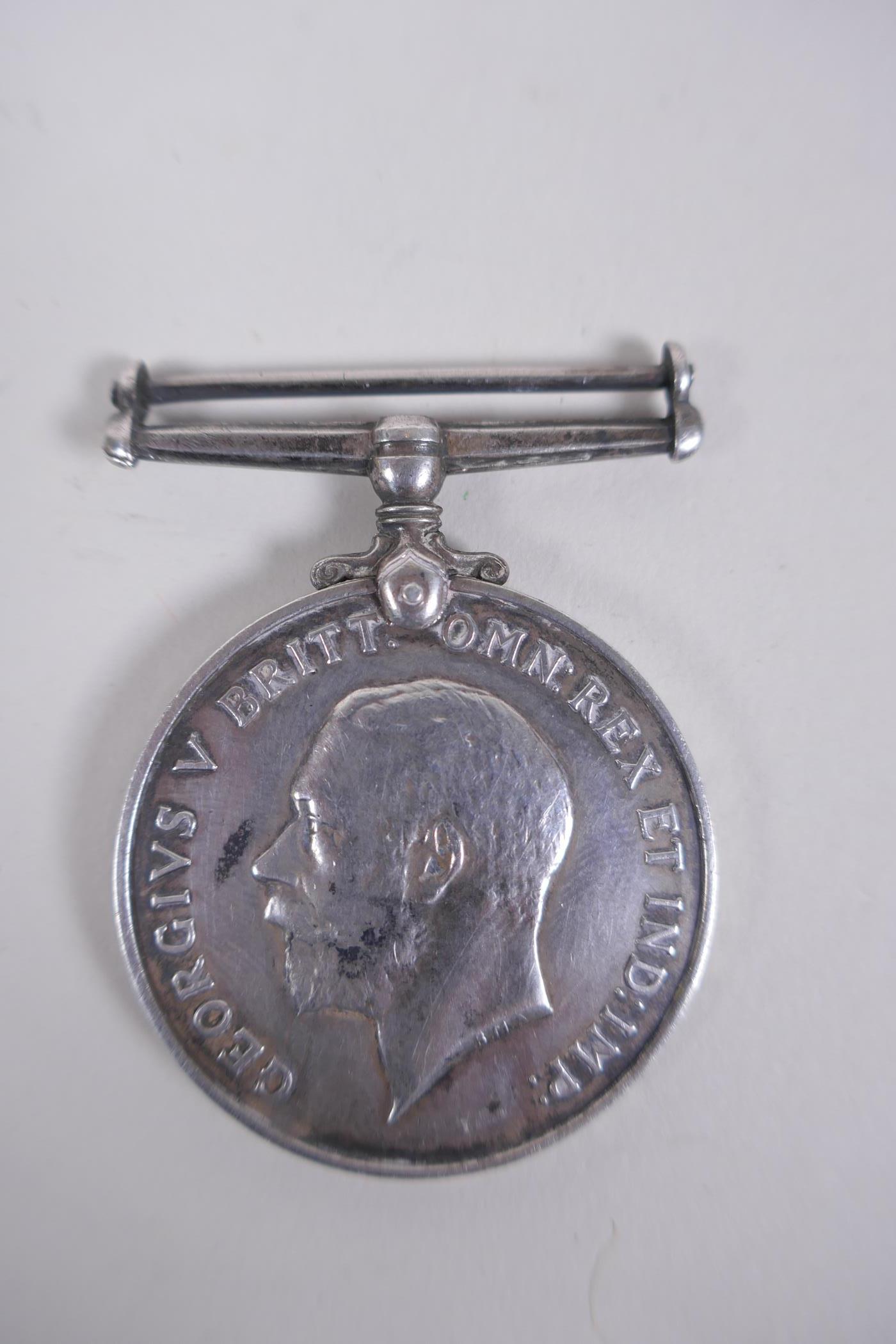 The British War Medal 1914-1920, (1918), presented to Private G.H. Duncombe, Notts & Derry Regiment, - Image 3 of 10