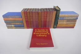 The Everyman's Encyclopaedia Volume 1-13, and a collection of books from the Everyman's Library