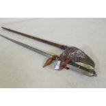 An 1897 Infantry officer's sword, made by Henry Wilkinson, Pall Mall London, No 48204, C1915, with