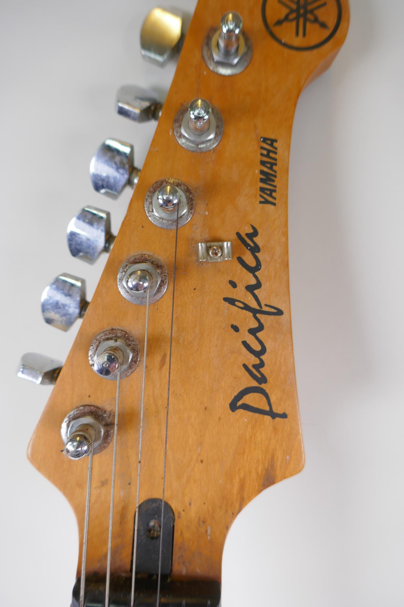 A silver Yamaha Pacifica 112X electric guitar, 98cm long - Image 3 of 8