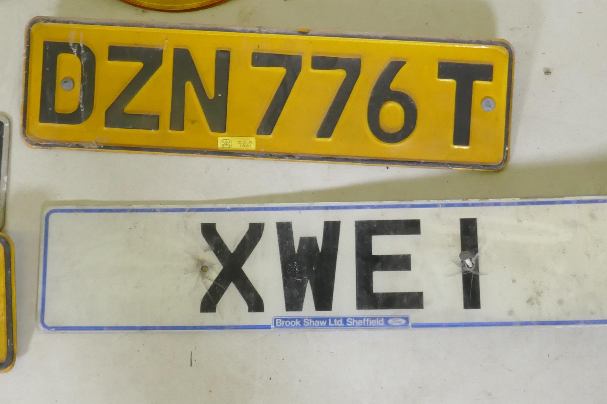 A quantity of car number/licence plates - Image 4 of 5