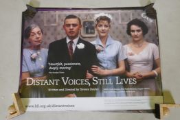 Ten British Film Quad posters, Distant Voices, Still Lives, Miss Potter, Eyes Wide Shut, The Wings