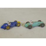 Dinky Toys, 23H Ferrari and 23J H.W.M racing cars