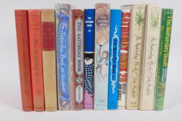 The Saturday Book, 12 assorted volumes between No 10-34, some in original boxes, published by