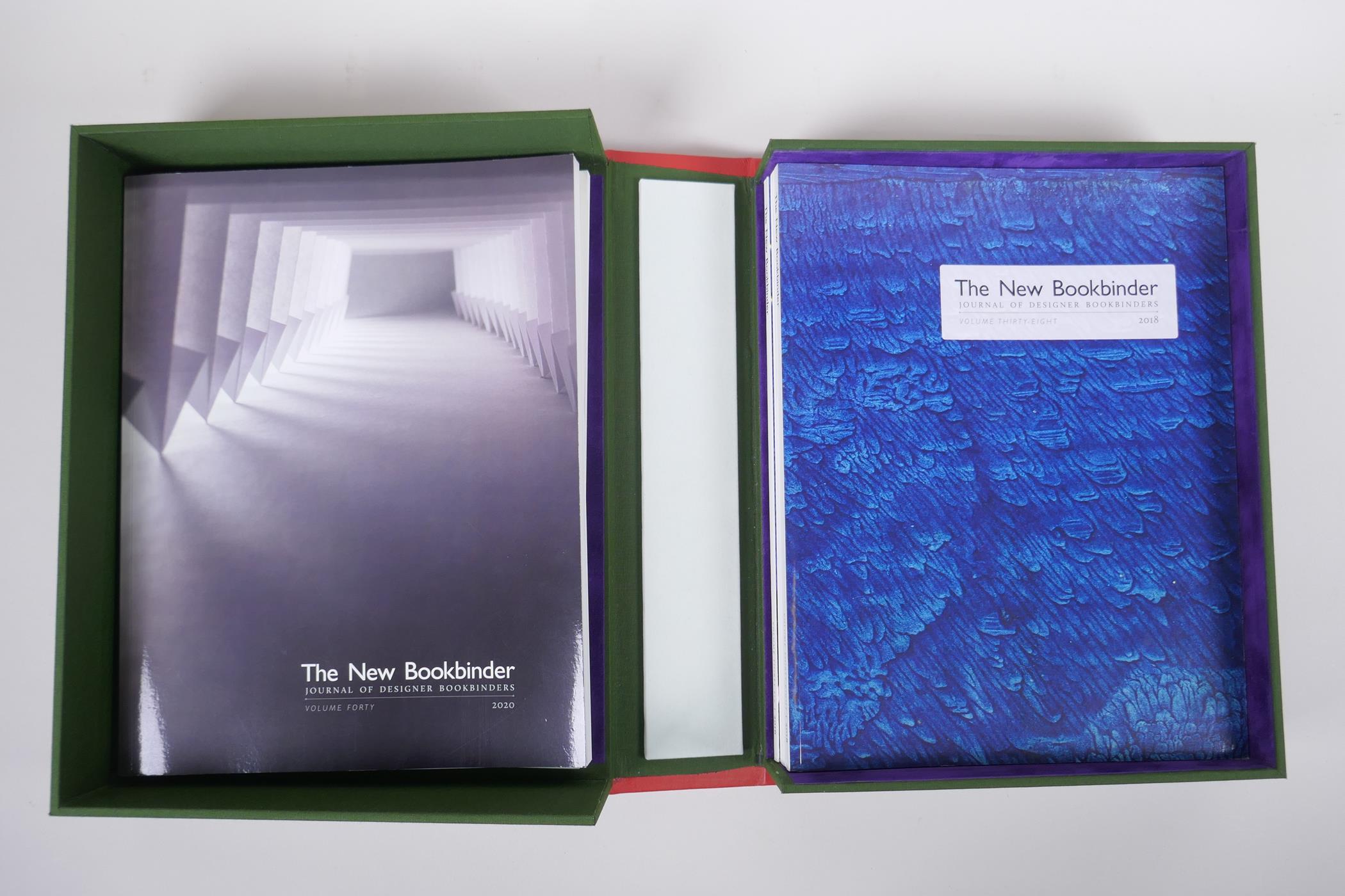 The New Bookbinder, Vols 1-42, (1981-2002) published by Designer Bookbinders, housed in bespoke - Image 7 of 8