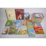 A collection of vintage children's books including various Noddy Volumes (1-14, many duplicates),
