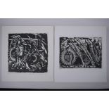 Michael Sandle RA (British, b.1936) Driver I and Driver VI 1985, Artist Proof etching, pencil