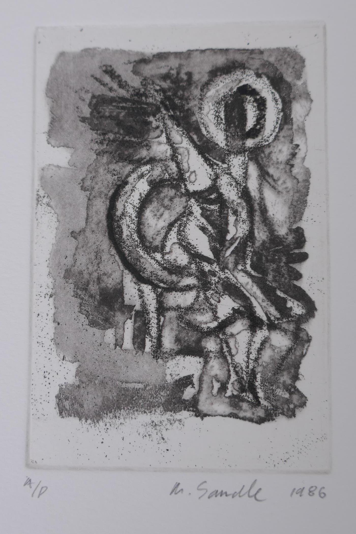 Michael Sandle RA (British, b.1936), four smaller scale etching editions, two AP, all pencil signed; - Image 3 of 7