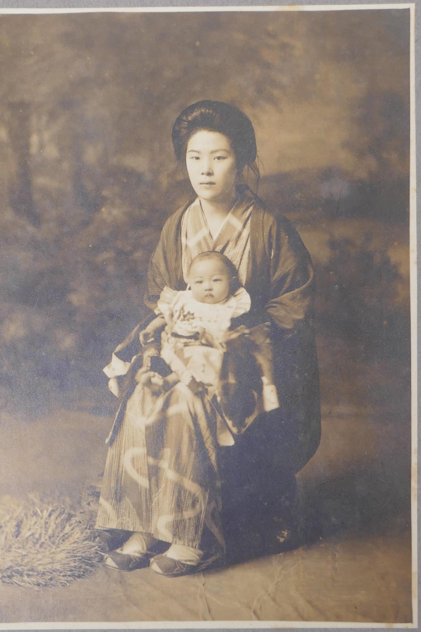 A collection of early C20th Japanese photographs of socio-historic interest - Image 3 of 8