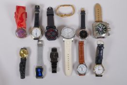 A quantity of assorted wrist watches