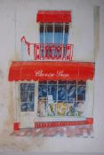 Glynn Boyd Harte (British, 1948-2003), Cheese Shop, colour lithograph, unsigned, AF; Provenance: