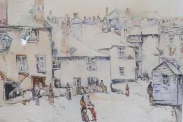 Alfred Charles Bailey, St Ives, signed, early C20th, watercolour, 52 x 45cm