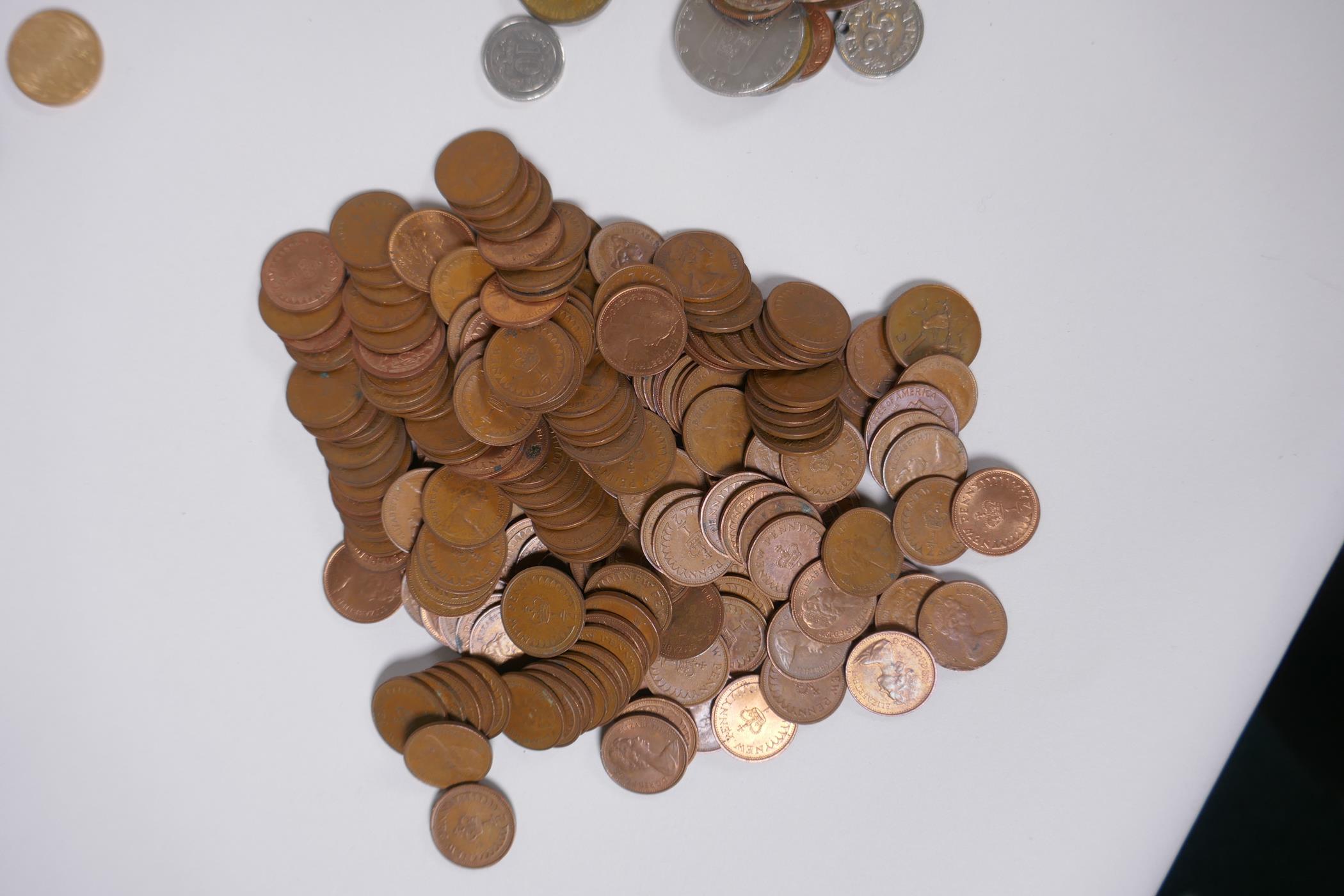 A large quantity of C19th and C20th British and world coinage - Image 8 of 9