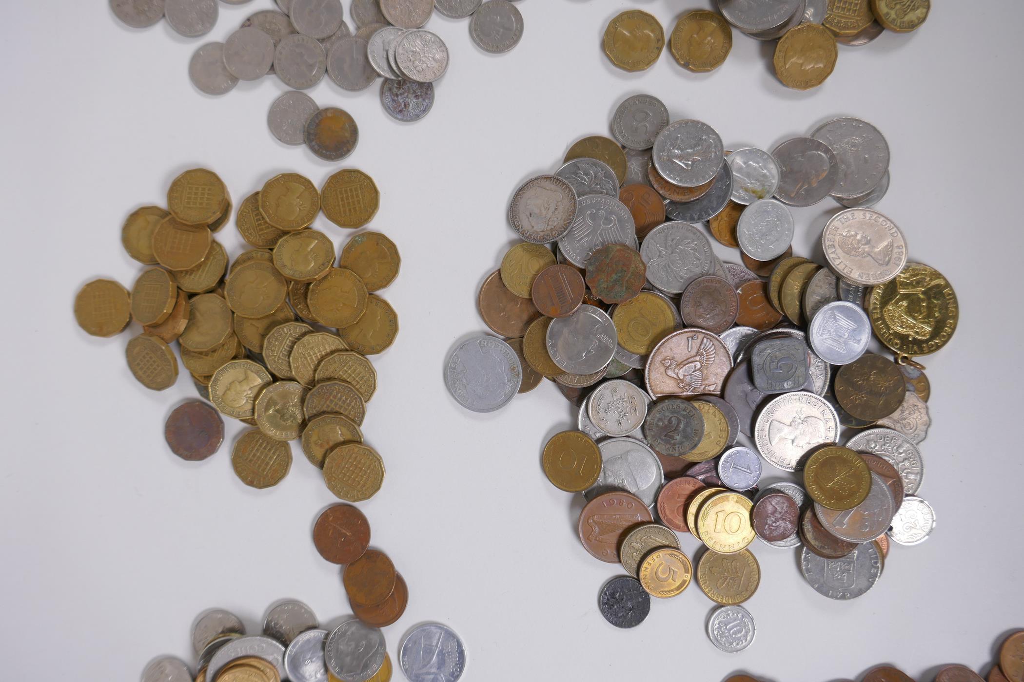 A large quantity of C19th and C20th British and world coinage - Image 7 of 9