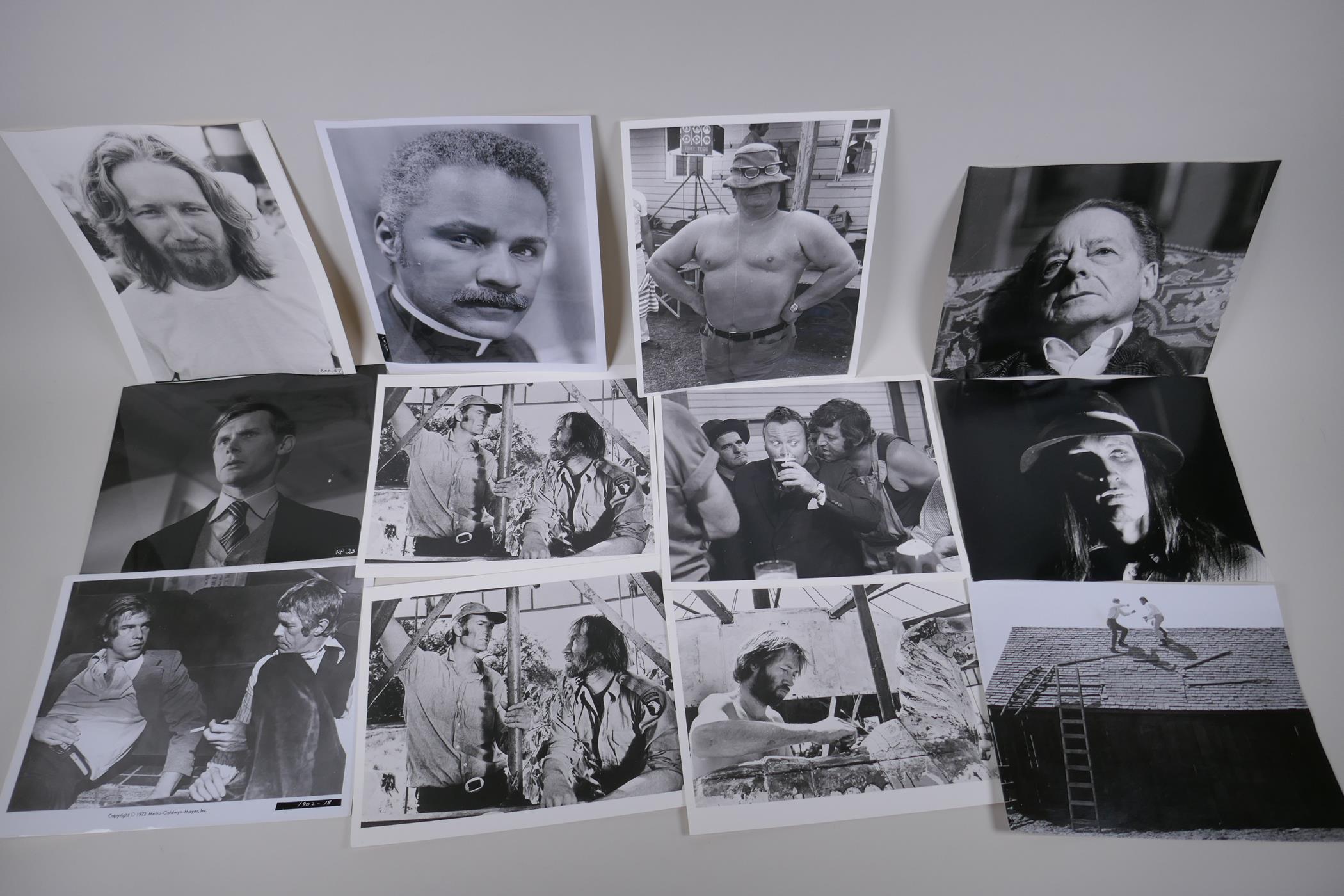 A quantity of black and white press and promotional photographs relating to films, including A - Image 5 of 6