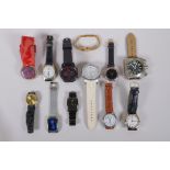 A quantity of assorted wrist watches