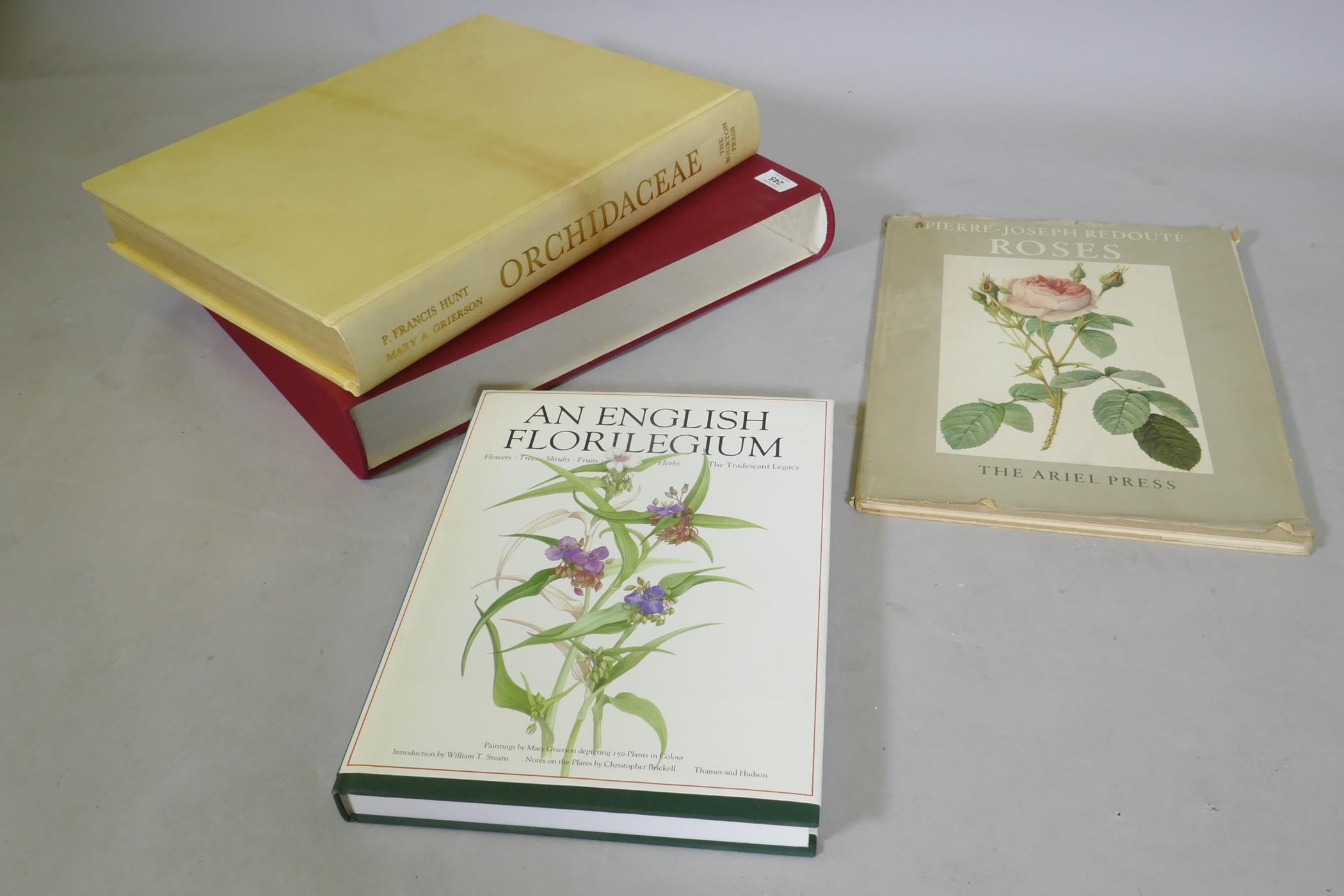 Orchidaceae, P. Francis Hunt & Mary A. Grierson, limited edition No 468/600, signed by the author